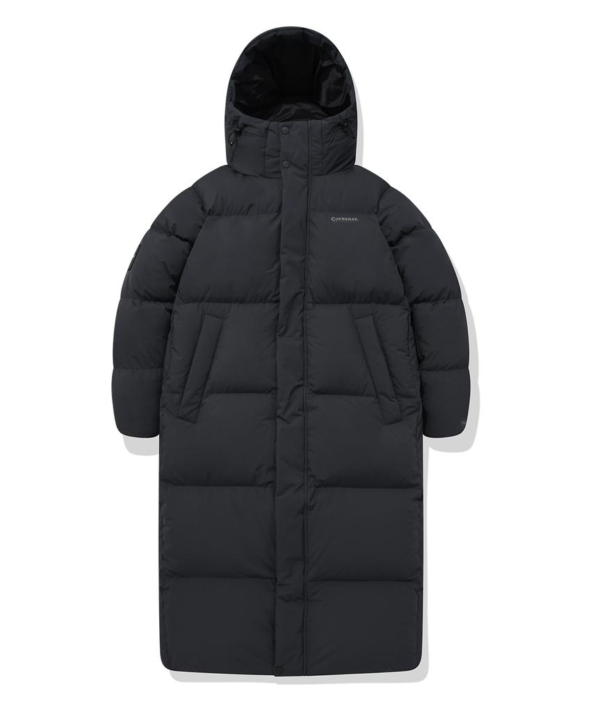 Covernat Rds Civic Long Down Parka Charcoal