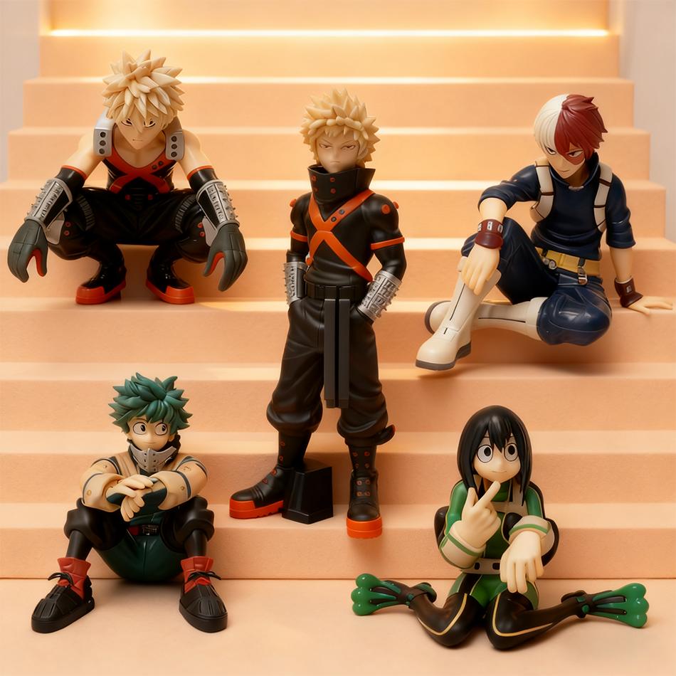 In Stock Brand Latest For My Superhero A Cademia Bakugou Katsuki Pvc Action Figurine - Collectible Model Christmas Present For Kids