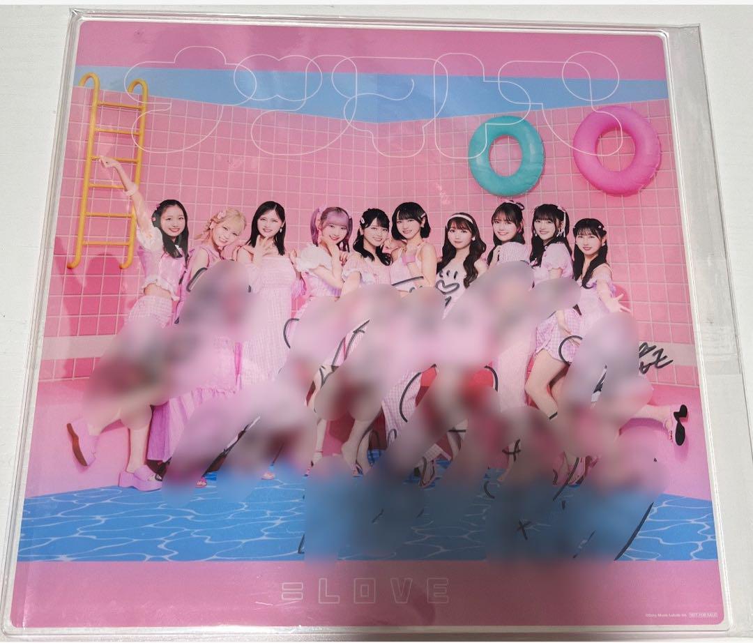 

[USED] Equal Love autographed Natsumatope jacket photo panel