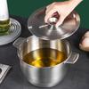 2.8L Grease Container 304 Stainless Steel Oil Filter Pot Sturdy Oil Storage Tank  Fryer Oil Storage