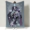 TThe AAddams Family Throw Soft Warm Flannel Throw Blanket Multiuse for Sofa Bed Office Nap