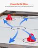 137.1cm Air Hockey Table 3-in-1 Air Powered Combo Table Foosball Ping Pong
