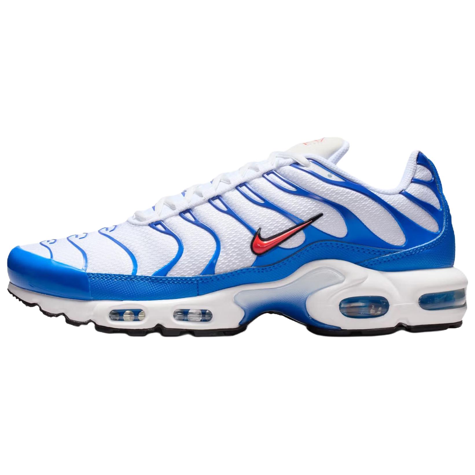 

Nike Air Max Plus Comfortable Fitting Running Shoes Unisex sneaker White Blue DM0032-107 46