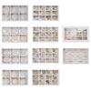 ProCase Jewelry Set of Stackable Jewelry Accessory Cases for Dresser Display Trays with Dividers Trays, 10, Storage, Drawers,