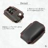 Genuine Leather Smart Key Case for Toyota 80 New Land 90 Yaris Yaris New and GranAce GR Window Holes [Kecha-ya] Series, Harrier, Cruiser, 300, 200,