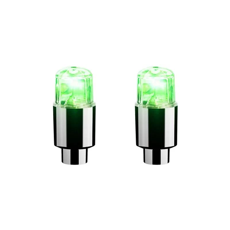 2/4PCS LED Tire Valve Cap Lights Durable Air Valve Caps with Lights for Cars Motorcycles Bikes EVs 7