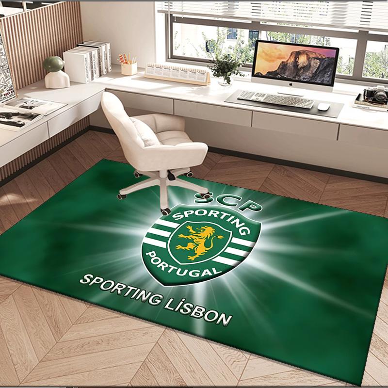 1PC rug Sporting Portugal Crest Carpet, Chair Rug,Area Rug for Office Bedroom living rooms bedroom, Doormat decor Christmas fan gifts