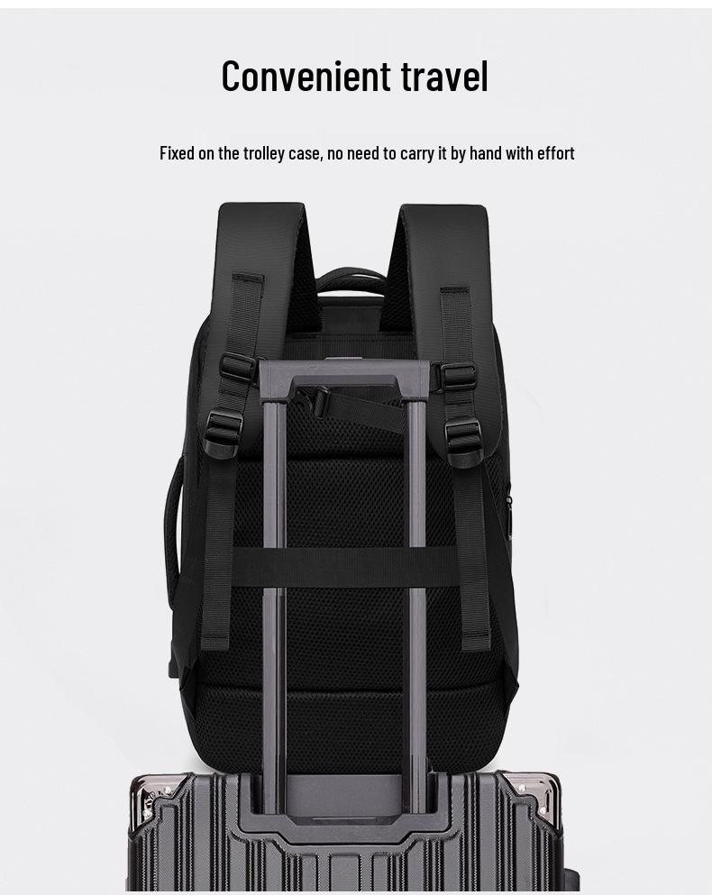 Pánský přeshraniční multifunkční batoh: Všestranná, Ležérní, Business, Cestování, Dojíždění, Velkokapacitní, Minimalistická taška na notebook