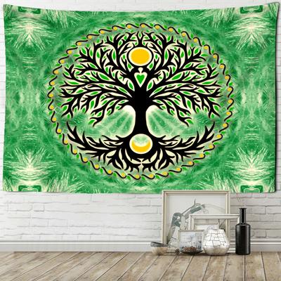 Viking Baum des Lebens Wandteppich Hängen Boho Hippie Tapiz Einfache Psychedelic Wohnheim Wohnzimmer Wohnkultur