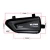 DOMOPAY FOR CBR250RR CBR250rr (2020-2022 2023 2024) Motorcycle Modified Side Bag Waterproof Triangle Side