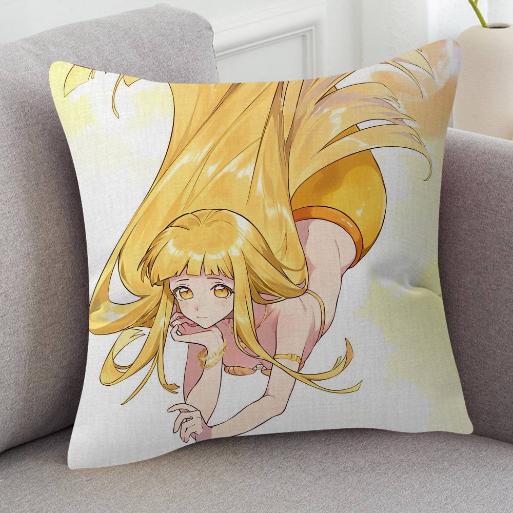 Anime Mermaid Melody Pichi Pichi Pitch Pillow Case Soft Double Sided Print Sofa Cushion Cover Throw Pillow Covers