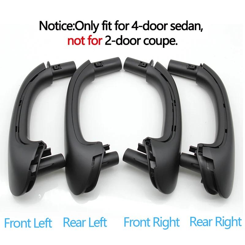 2PCS/4PCS Car Interior Accessories Front Left Right Door Pull Handle Set Replacement For Mercedes Benz W203 C Class 2000-2007