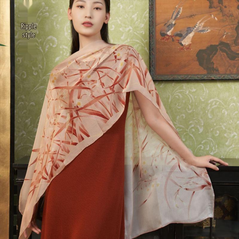 Gongli Forbidden City Mulberry Silk Scarf