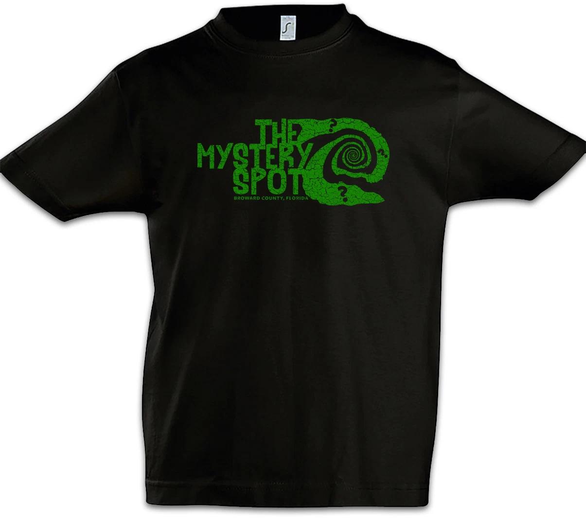The Mystery Spot Kids Boys kids boys T-Shirt Supernatural Fun Logo Symbol Trickster 150