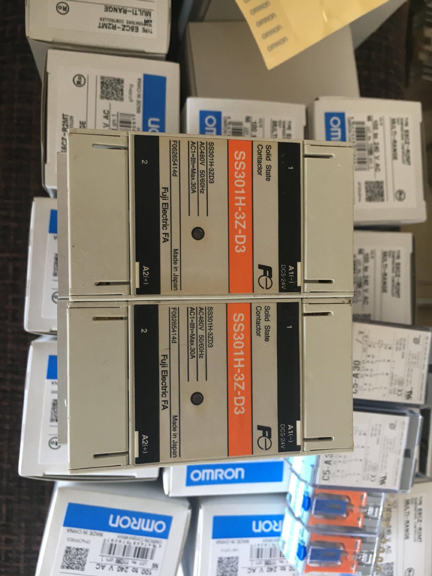 

Original FUJI Solid State Relay: Models SS301H-3Z-D3, SS201H-3Z-D3, SS101-3Z-D3 SS101-3Z-D3