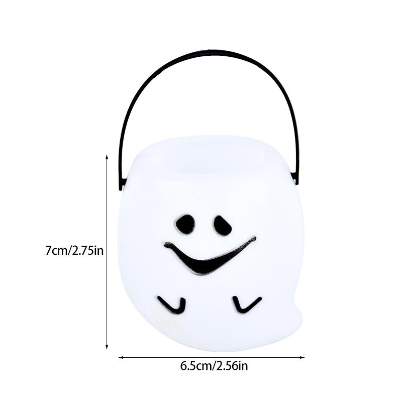 1-6Pcs Halloween Party Candy Bucket Pumpkin Gift Box Container Trick or Treat Cookie Snack Holder Decoration Props Kids Favors