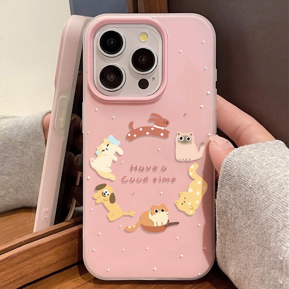 Painted Phone Case for iPhone 15 11 13 14 for 15 16 Pro Max 12 13 16 Pro Cute Fasion Funny Lanyard Phone Case Latest Top Selling Recommendations