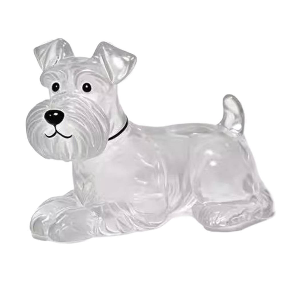 Adorable Pet Keepsake Capsule Pendant With Key Ring for Pet Lovers DIY Memorial Keychain Transparent Dog Hair Storage Container