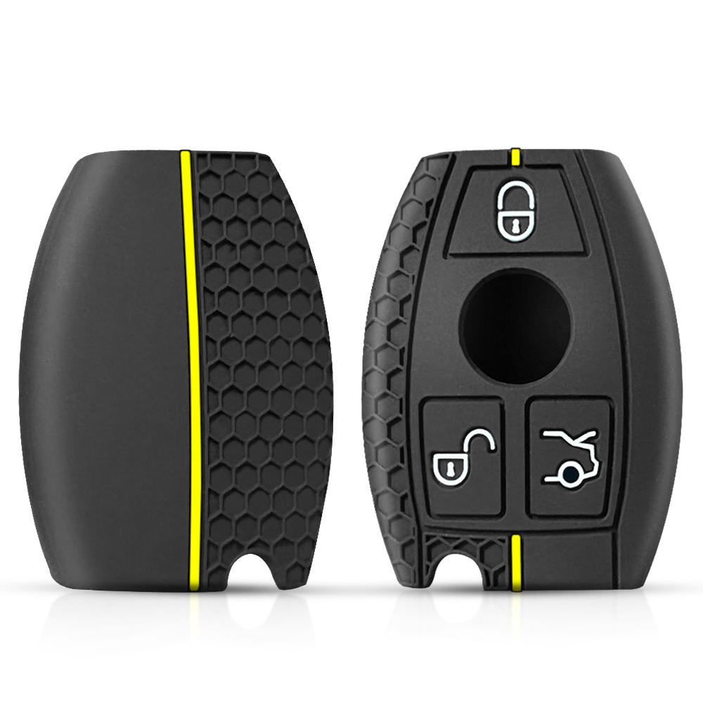 

Silicone Car Key Case Cover for Mercedes Benz AMG Vito W639 C350 W204 W176 W205 W212 W213 W219 ML SL CLA GLA GLC GLE GLS GLK SLC
