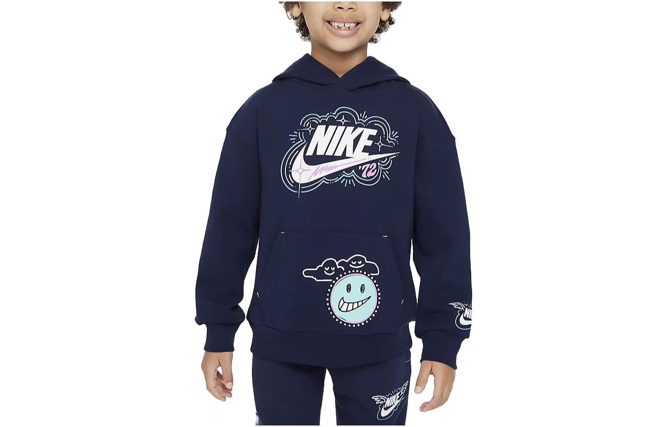 Nike Sweatshirt Dark Navy Blue Kids  FV2696-410 5