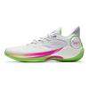Anta Speed Battle 6 Comfortable Versatile Non-Slip Durable Mid-Top Basketball Shoes Men Sneaker White Green Pink 112511601-4