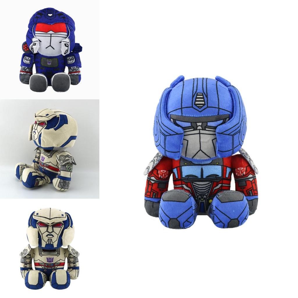 Cuddly Transformers Bumblebee Plush Toy Super Soft Stuffed Robot Gift For Children