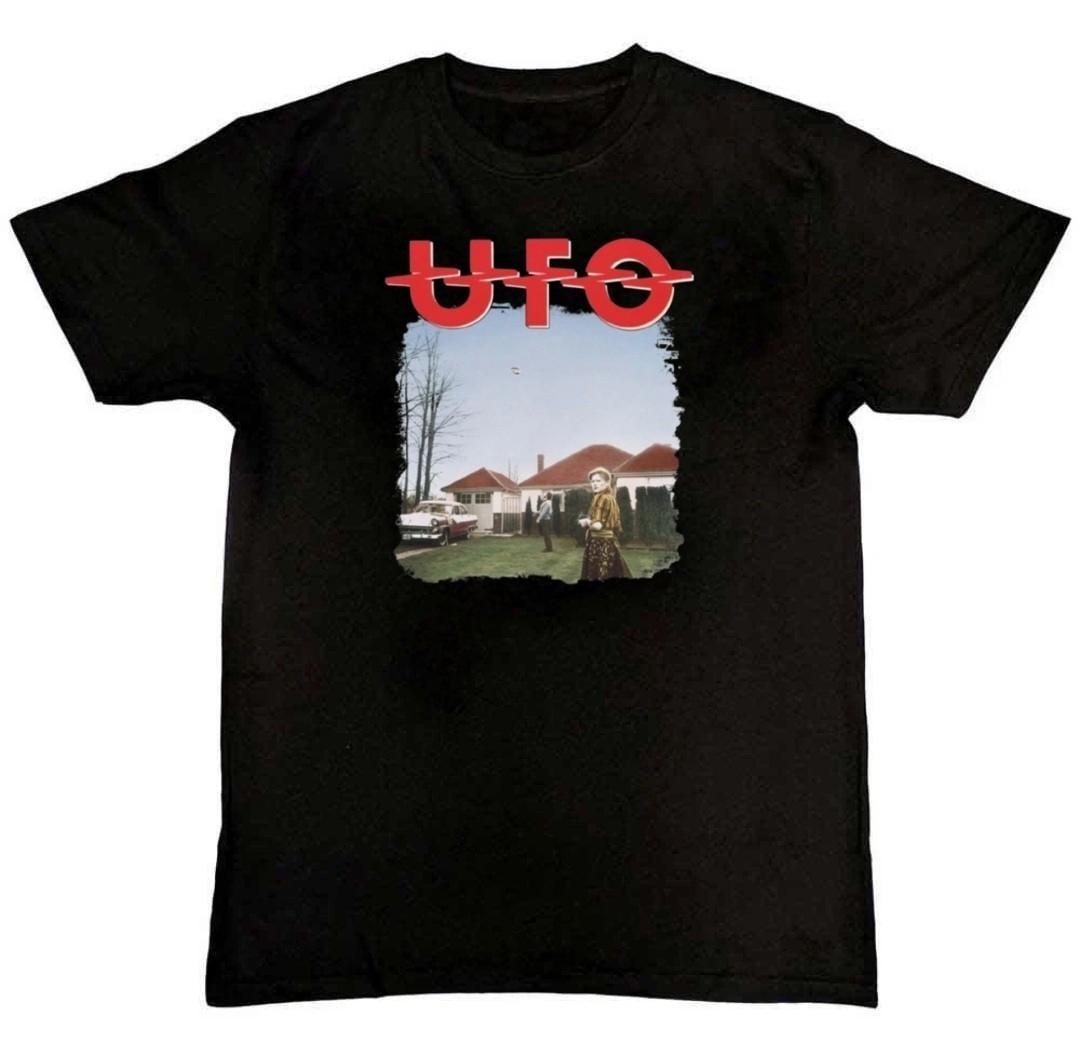 Classic UFO band Graphic Print Mens T-Shirt M