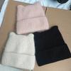 Korean Kitten Ears Wool Knitted Hat Women's Winter Angora Rabbit Hair Cute Fashion Plush Warm Wool Hat