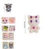 Cute Cartoon Plush Animal Doll For Girls With Soft Pp Cotton Filling