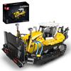 Mould King 19019 Technical Car Toys The MOC PR756 Bulldozer Building Block Enginerring Truck Brick Set Kids Christmas Gift