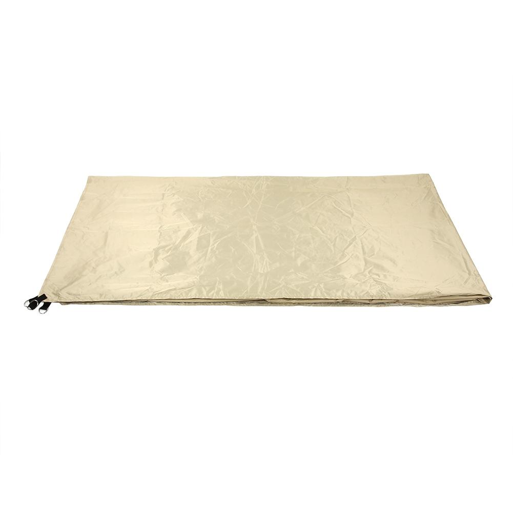 Wasserdichtes Sonnensegel UV-Schutz Sonnenschutz Markise für Terrasse Garten Außenanlage 3,6x3,6m