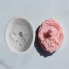 Oval Angel Candle Mold Clay Plaster Resin Craft Decorations DIY Epoxy Resin Aromatherapy Candle Soap Silicone Mould