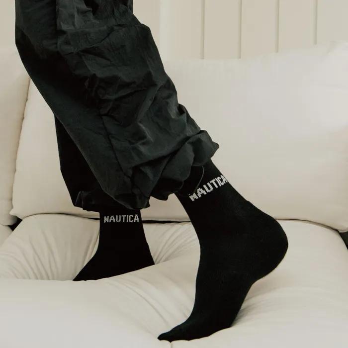 Nautica Signature Cushion Mid-Length 5-Pair (2 Colors)