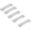 5Pcs Beehive Mouse Guard, Metal Beehive Mouse Guard and Entrance Reducer for 8 or 10 Frame Bee Hive Beekeeping Tool Equipment