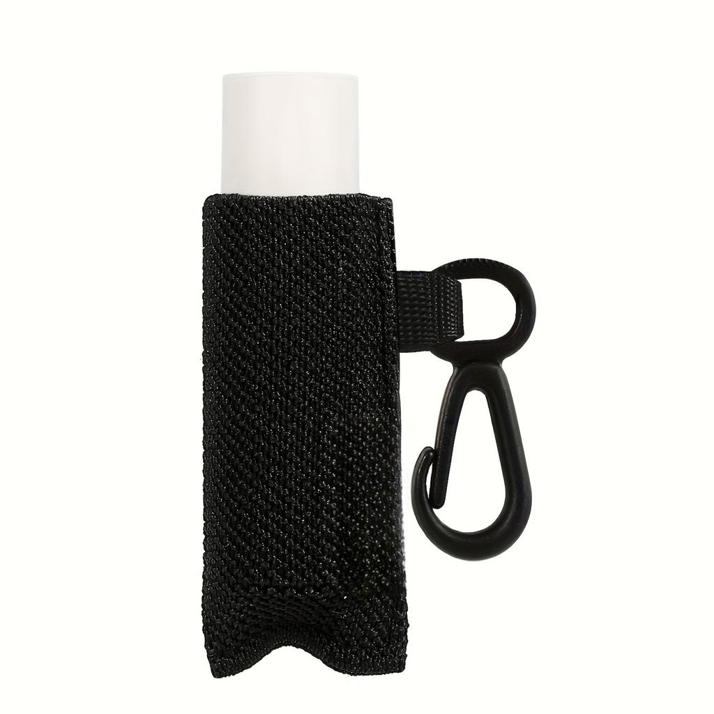 Elastischer Lippenstifthalter Schlüsselanhänger Clip-On Lippenpflegestift Organizer Lippenbalsam Etui Schlüsselanhänger Reise Geschenk für Frauen Mädchen