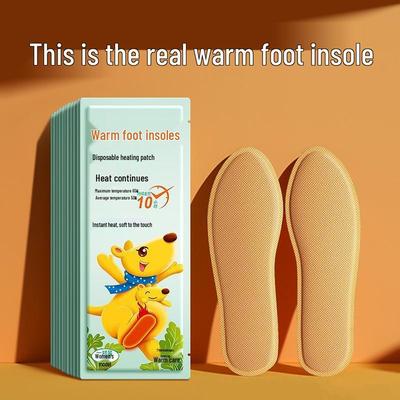 Beifuß Selbsterwärmende Fußwärmer - Winter Komfort Pads