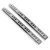 2PCS Two Way Slide Bearing Drawer Slides Smooth Glide Steel Ball Bearing Slide  Kitchen Cupboard
