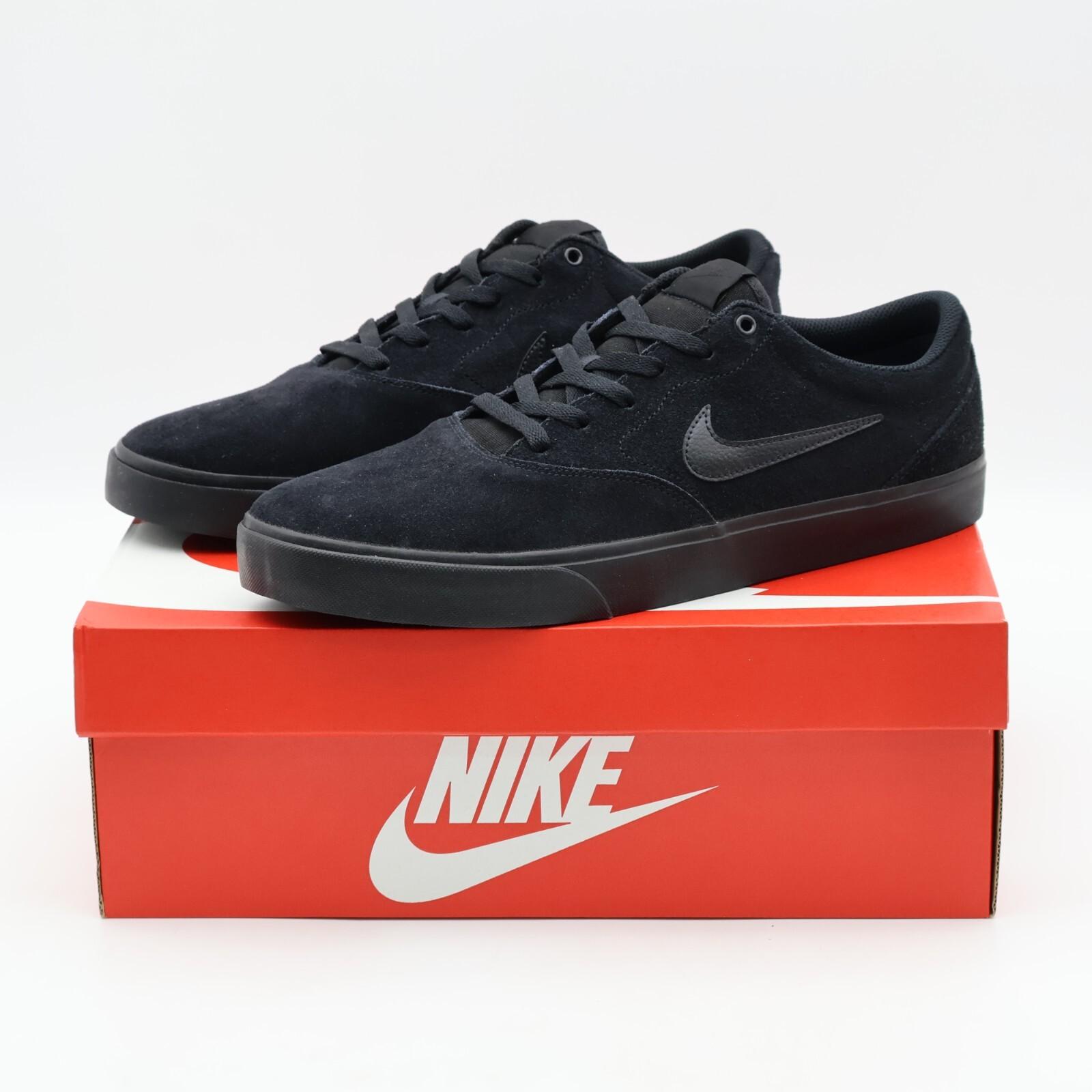 IB2750-002 Nike Charge Замша Тройной черный (Мужской) 8
