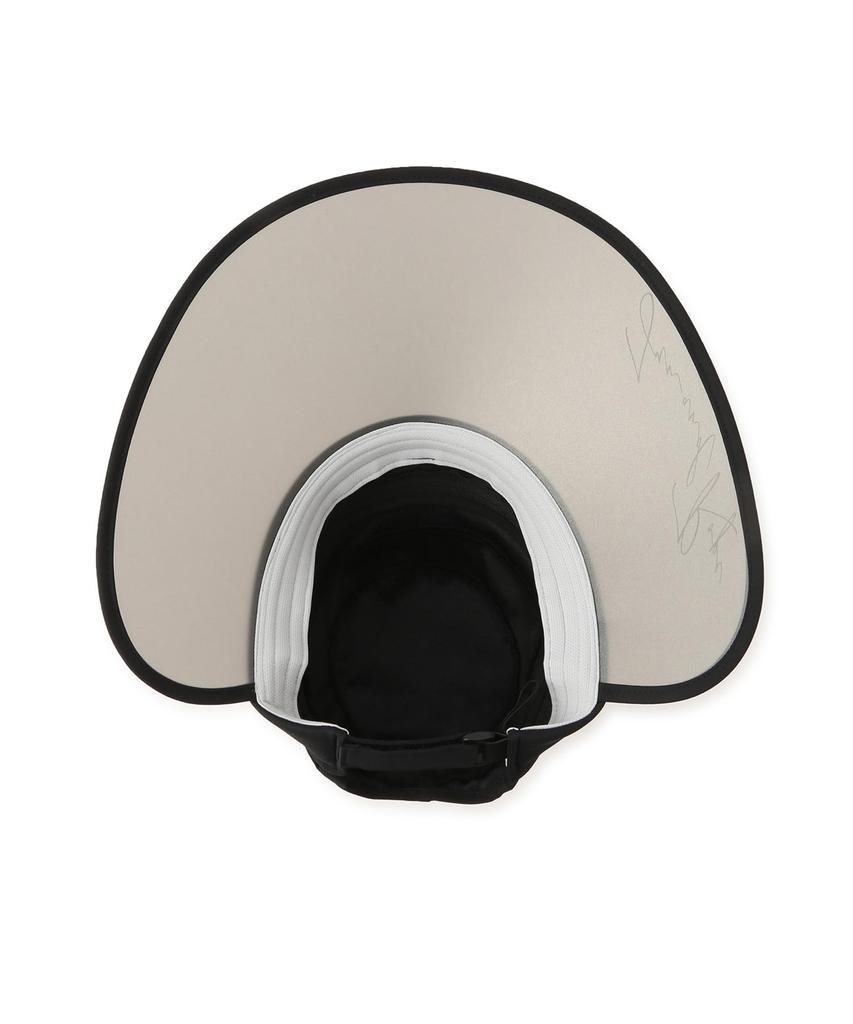 Jun & Rope 2-Way UV Self-Hat (Wide Brim) for Women ERU45020 Black Maine (01)