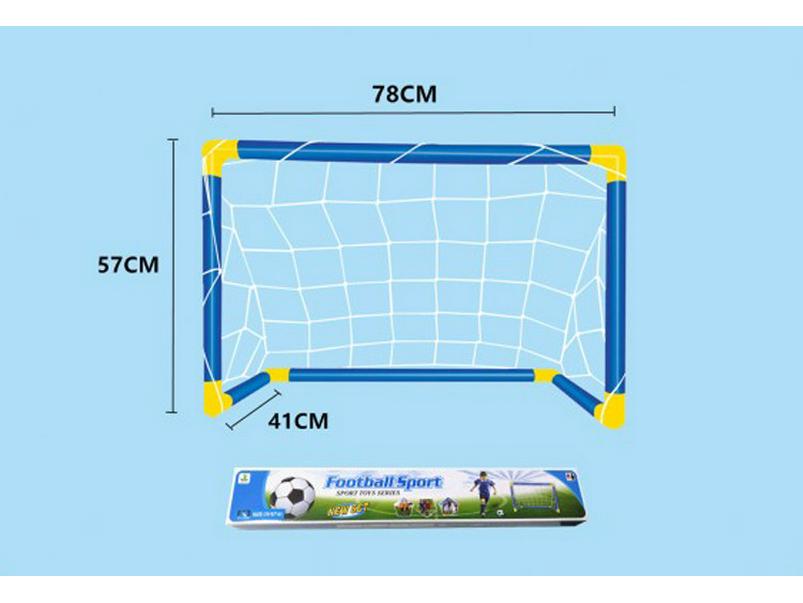 Portable Outdoor Sports Toy: Easy Assembly Large Plastic Football Goal Set
