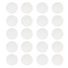 PATIKIL 36 Pieces Steel Plate 30mm Round Strong Double Sided