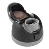 One Button Water Bottle Top Replacement Cap Plastic Leakproof Lid One Click Accessories Black