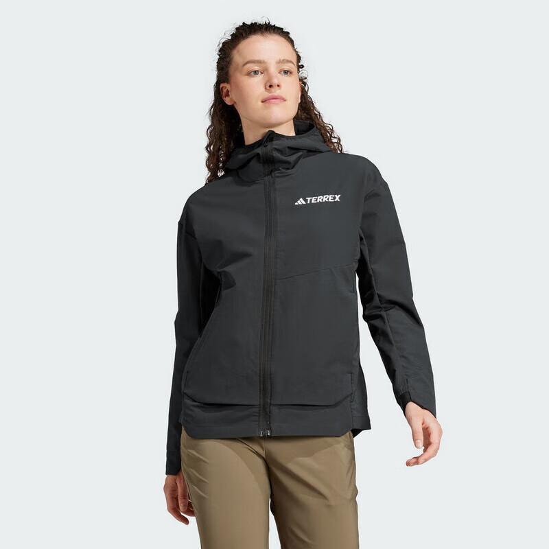 Adidas Women s Woven Hooded Jacket IX1487 M