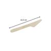Pack of 30 Disposable Wooden Knives Fackelmann Move Ref. 31027