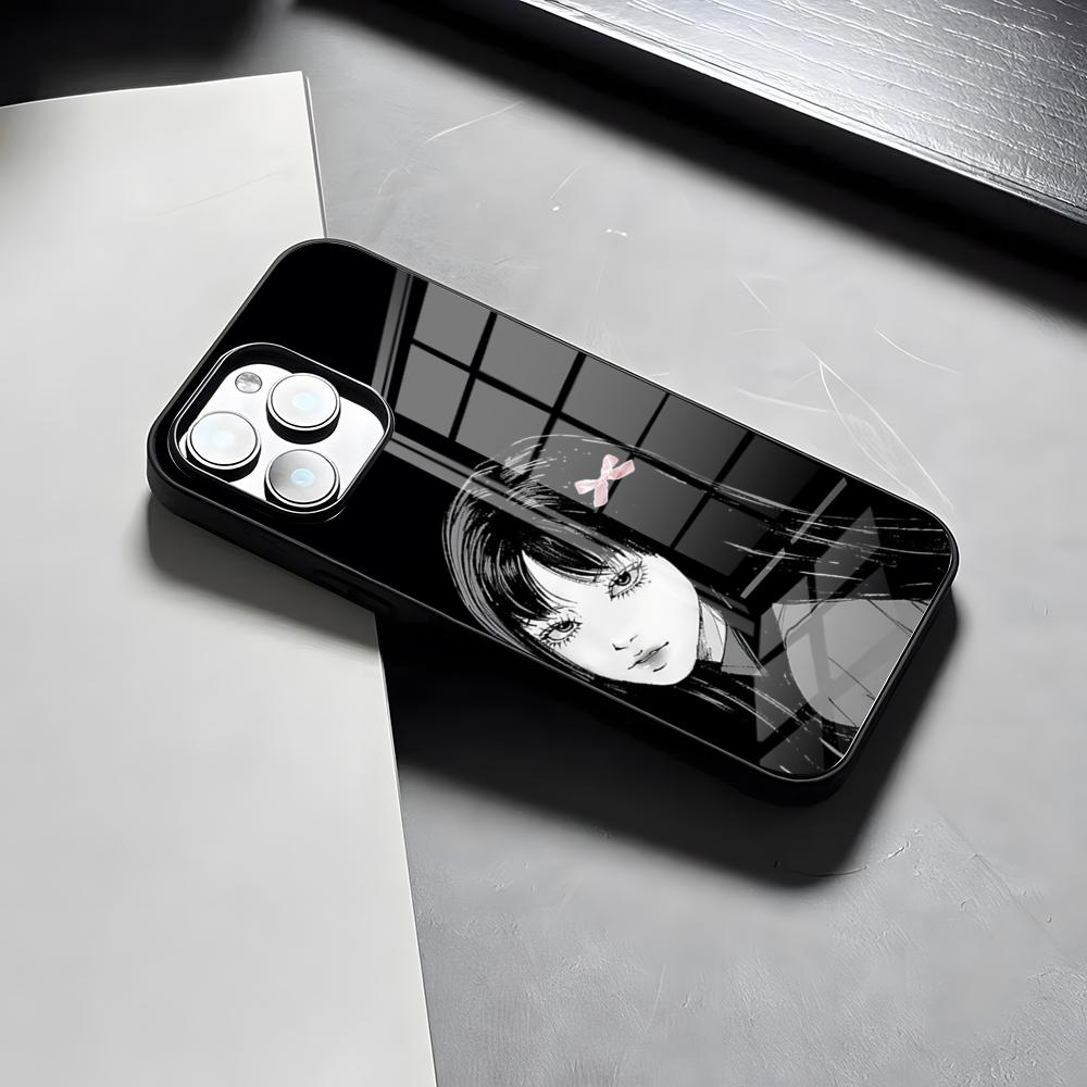Anime T-Tomie Kawakami Phone Case For IPhone 17 Pro Max 15 Pro 16 14 Plus 12 13 Mini 11 Pro Shockproof Glass Cover