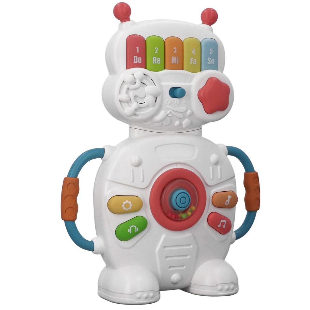 Musical Robot Piano Toy Three Playing Modes Kids Early Education Musical Instruments