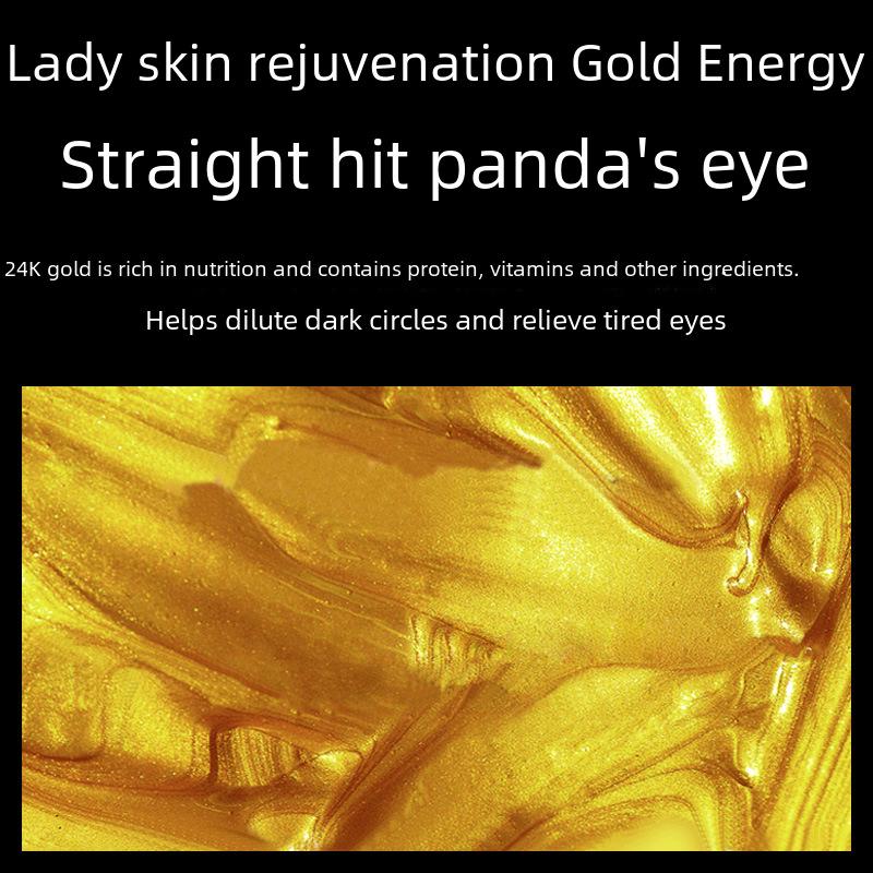 Yizhichun Golden Lady Moisturizing Eye Mask - Nourishes Dark Circles, 60 Patches (30 Pairs)