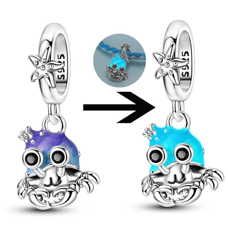 New Summer Ocean Copper Plated Sea Turtle Starfish Shell Fit Original Bracelet Diy Woman Jewelry