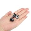 uxcell Potentiometer Control Knob, ABS Guitar Knob for Electric Guitar, Power Amplifier, Stereo, Bass, 6mm D-Type Shaft, 180 Degree, Black, Pack of 10