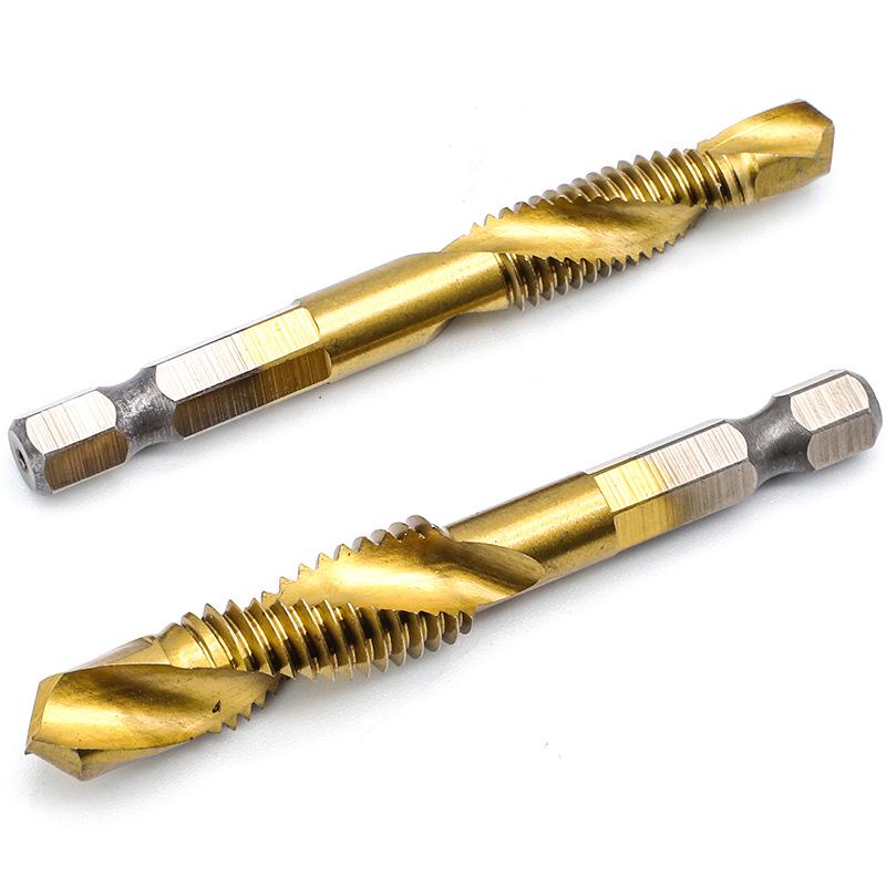 Maszyna do fazowania ze stali szybkotnącej powlekana tytanem z wiertło-gwintownikiem M4-M8